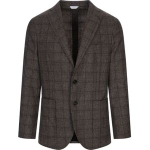 Boglioli, Heren, Jassen, Bruin, Maat: XL Wol,