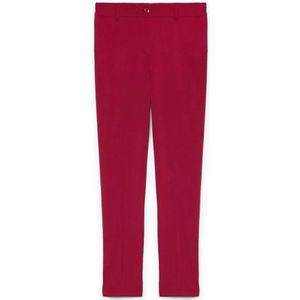 Fiorella Rubino, Dames, Broeken, Rood, Maat: XS Nylon,