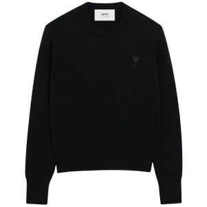 Ami Paris, Dames, Truien, Zwart, Maat: S Wol,