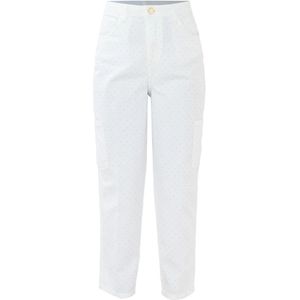 Kocca, Dames, Broeken, Wit, Maat: W33 Katoen,