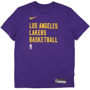 Nike, Heren, Tops, Paars, Maat: XL Poliester,