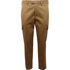 Neil Barrett, Heren, Broeken, Beige, Maat: S