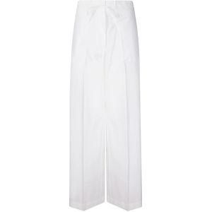 P.a.r.o.s.h., Dames, Broeken, Wit, Maat: S Katoen,