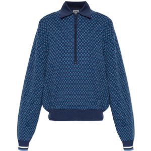 The Upside, Dames, Truien, Blauw, Maat: L Katoen,