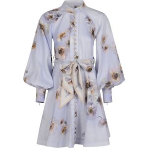 Zimmermann, Dames, Jurken, Veelkleurig, Maat: L Linnen,