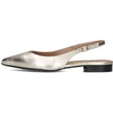Notre-V 08-231 Hakken Dames - Goud - Leer - Slingbacks
