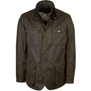 Barbour, Heren, Jassen, Groen, Maat: L Katoen,