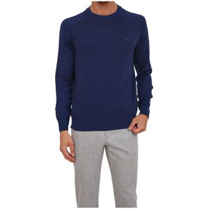 Etro, Heren, Truien, Blauw, Maat: 2XL Wol,