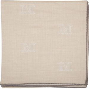 Max Mara, Dames, Accessoires, Beige, Maat: ONE Size Zijde,