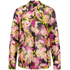 Pinko, Dames, Blouses & Shirts, Veelkleurig, Maat: S Viscose,