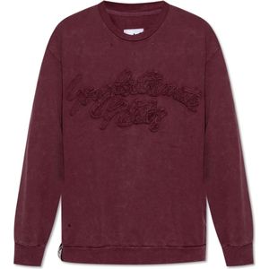 Adidas - X Sftm - Trui - Bordeauxrood - Katoen