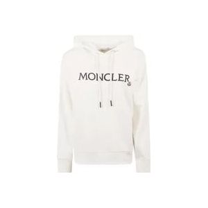 Moncler Sweatshirts , White , Dames , Maat: S