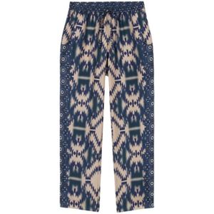 Pierre-Louis Mascia, Dames, Broeken, Veelkleurig, Maat: XS Zijde,