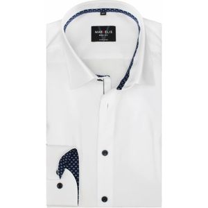 Marvelis - Overhemden - Wit