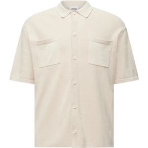 Drykorn, Heren, Overhemden, Bruin, Maat: M Leer,