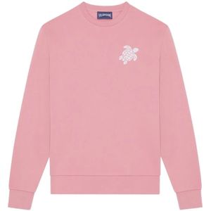 Vilebrequin, Heren, Sweatshirts & Hoodies, Roze, Maat: S Katoen,