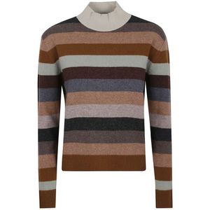 Tory Burch - Merino Wool Turtleneck - Veelkleurig - Coltrui