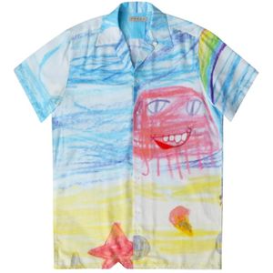 Paura, Dames, Blouses & Shirts, Veelkleurig, Maat: S Zijde,