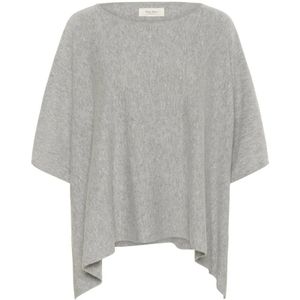 Part Two, Dames, Jassen, Grijs, Maat: ONE Size Wol,