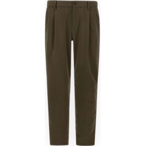 Herno, Heren, Broeken, Groen, Maat: S Katoen,