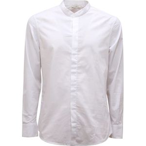 Paolo Pecora, Heren, Overhemden, Wit, Maat: M