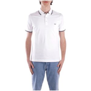 Fay, Heren, Tops, Wit, Maat: M Katoen,