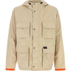 Fay, Heren, Jassen, Beige, Maat: S Nylon,