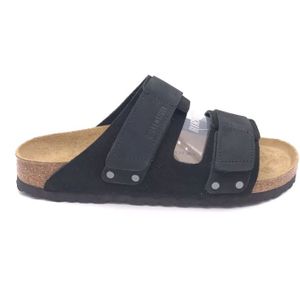 Birkenstock, Heren, Schoenen, Zwart, Maat: 42 EU Leer,