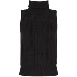 Armani Exchange, Dames, Truien, Zwart, Maat: XS Acryl,