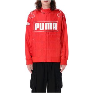 Puma, Heren, Jassen, Rood, Maat: M Poliester,