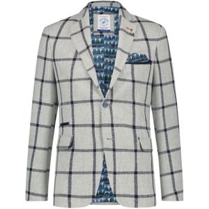 A fish named Fred, Heren, Jassen, Grijs, Maat: L Katoen,