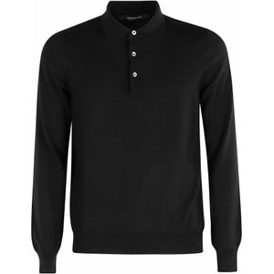 Tagliatore, Heren, Tops, Zwart, Maat: 2XL