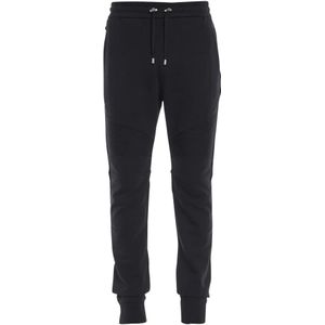 Balmain Flocked Pari jogger , Black , Heren , Maat: M