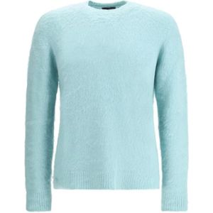 Roberto Collina, Heren, Truien, Groen, Maat: 2XL Katoen,