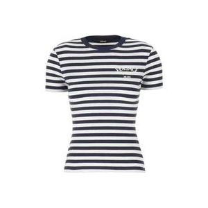 Versace Klassieke T-Shirt , Multicolor , Dames , Maat: XS