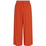 Kaffe - KAmilia - Cropped Wijde Broek - Oranje