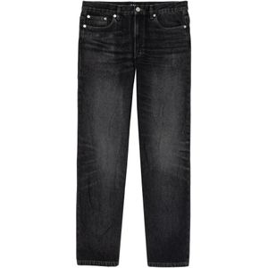 A.p.c., Heren, Jeans, Zwart, Maat: W34 Denim,