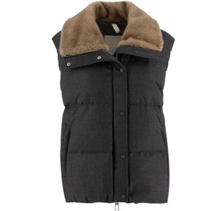 Duno, Dames, Jassen, Grijs, Maat: S Wol,