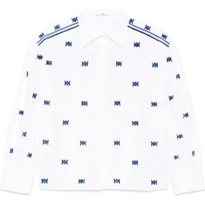 Ermanno Scervino, Dames, Blouses & Shirts, Veelkleurig, Maat: M Katoen,