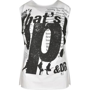 Moschino, Dames, Tops, Veelkleurig, Maat: L