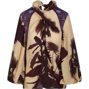 Johanna Ortiz, Dames, Blouses & Shirts, Veelkleurig, Maat: XS Zijde,