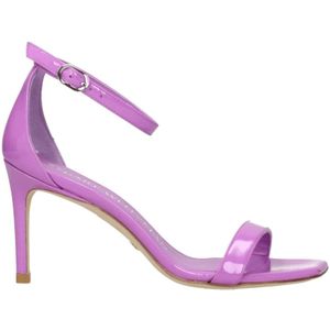 Stuart Weitzman, Dames, Schoenen, Paars, Maat: 36 EU Leer,