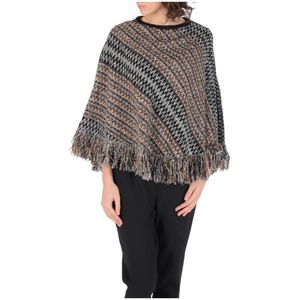 Missoni, Dames, Jassen, Veelkleurig, Maat: ONE Size Wol,