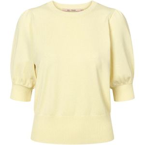 RUE de Femme, Dames, Truien, Geel, Maat: 2XL Viscose,