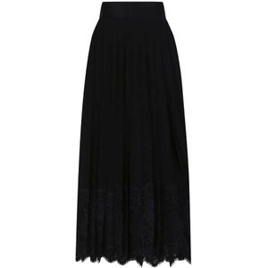 Dolce & Gabbana, Dames, Rokken, Zwart, Maat: M