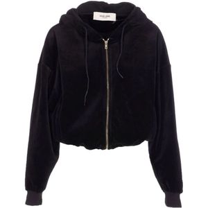 Golden Goose, Dames, Sweatshirts & Hoodies, Zwart, Maat: S