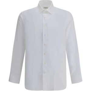 Etro, Heren, Overhemden, Wit, Maat: XL Katoen,