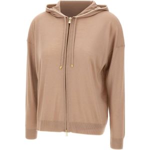 Eleventy, Dames, Truien, Beige, Maat: S Wol,