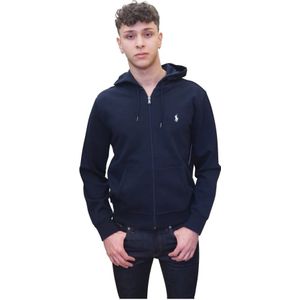 Ralph Lauren, Heren, Sweatshirts & Hoodies, Blauw, Maat: L Katoen,