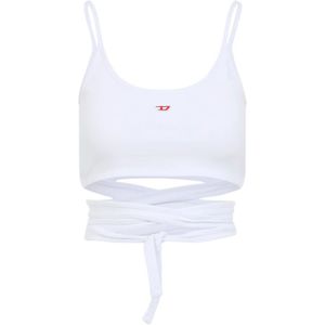 Diesel, Dames, Tops, Wit, Maat: M